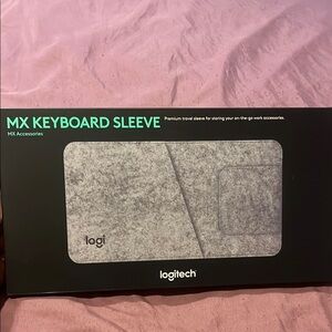 Logitech Gray Keyboard Sleeve